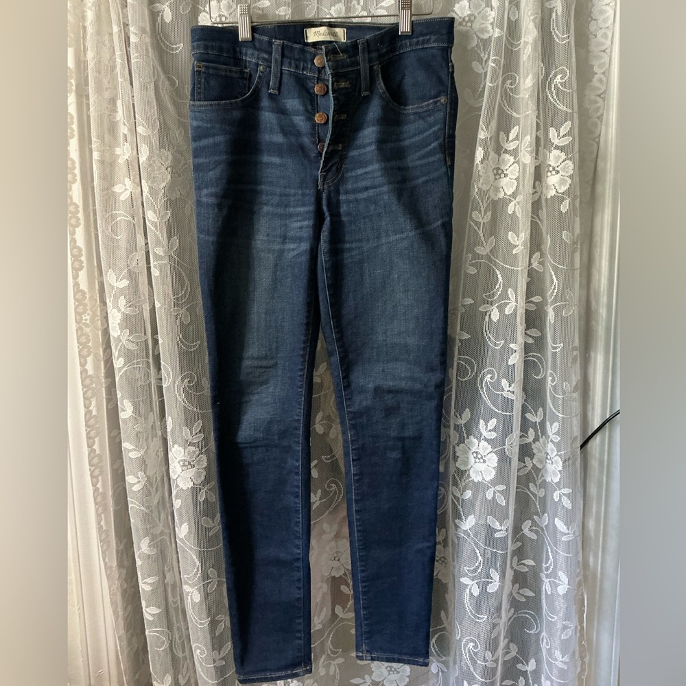 Madewell Classic Blue Women's Jeans skinny high waisted size 27